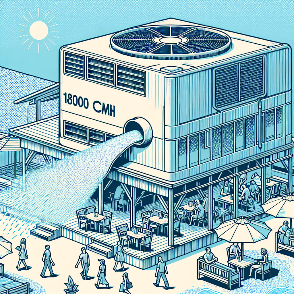 พัดลมไอเย็น 18000 CMH ใช้กับพื้นที่เท่าไหร่