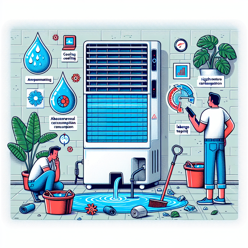 พัดลมไอเย็นกินน้ำผิดปกติ เกิดจากอะไร และควรแก้อย่างไร